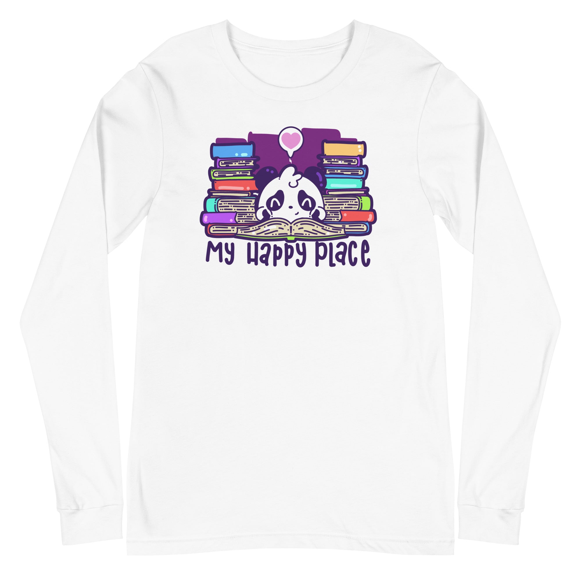 MY HAPPY PLACE - Long Sleeve Tee - ChubbleGumLLC