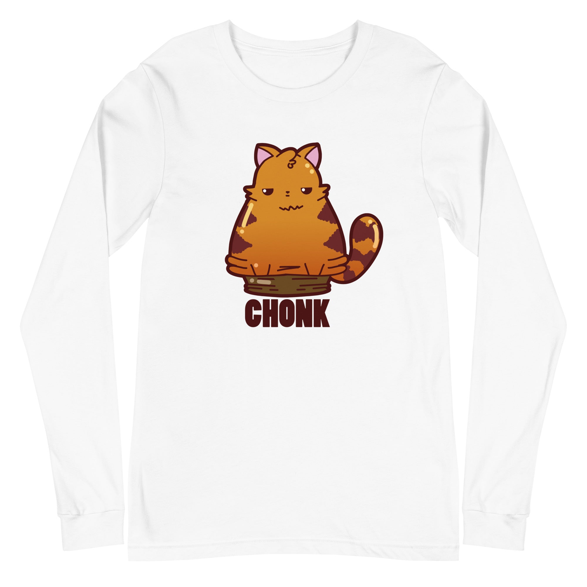 CHONK - Long Sleeve Tee - ChubbleGumLLC