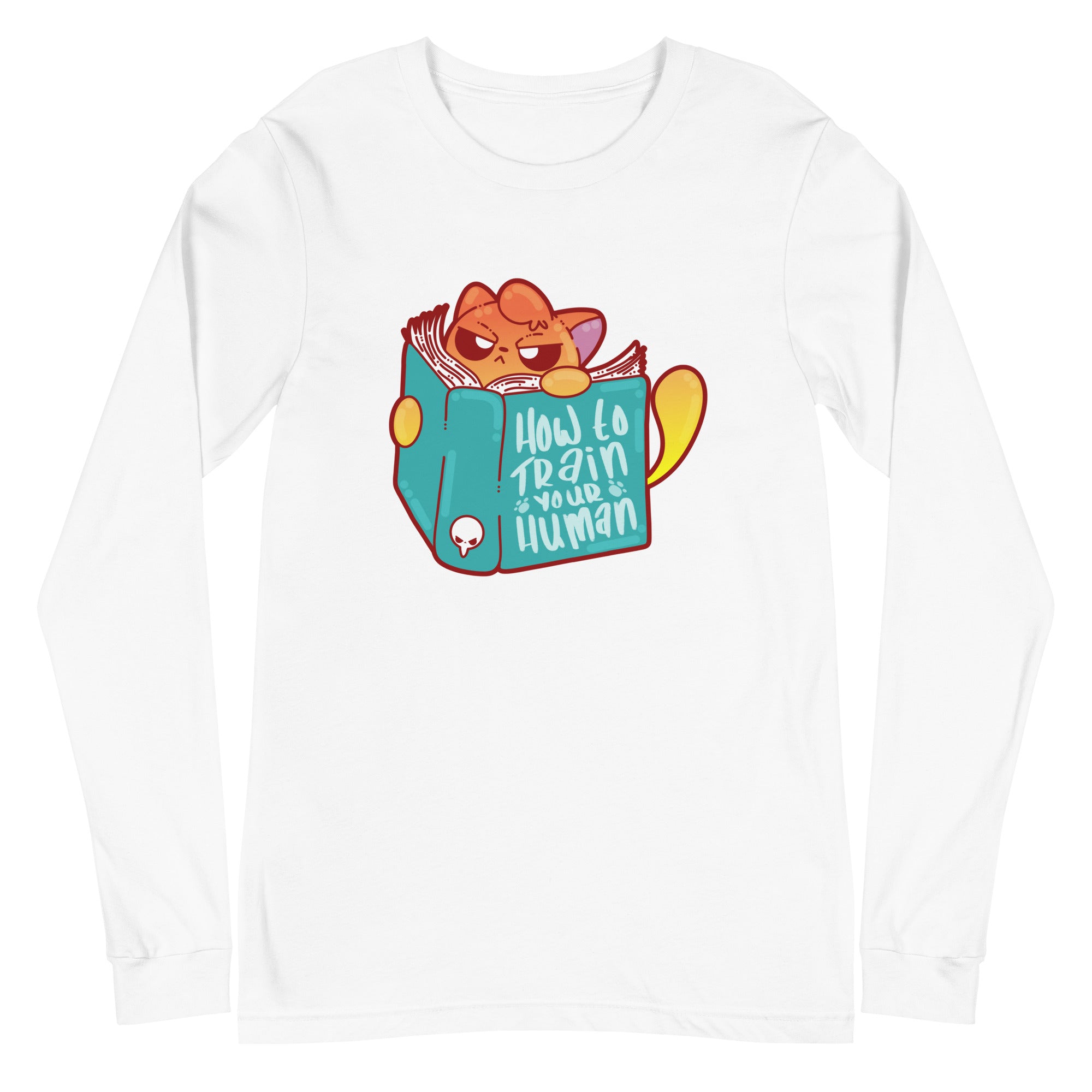 HOW TO TRAIN YOUR HUMAN - Long Sleeve Tee - ChubbleGumLLC