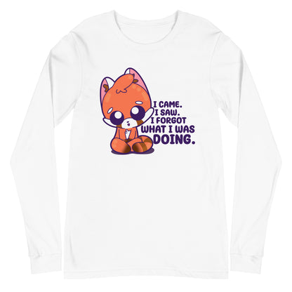 I CAME I SAW I FORGOT - Long Sleeve Tee