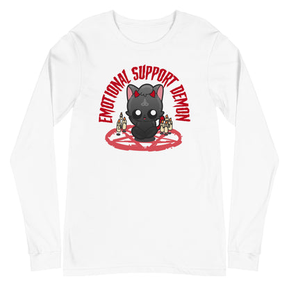 EMOTIONAL SUPPORT DEMON - Long Sleeve Tee