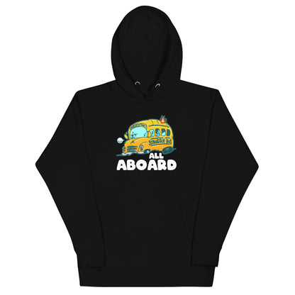 ALL ABOARD THE STRUGGLE BUS - Modded Hoodie - ChubbleGumLLC