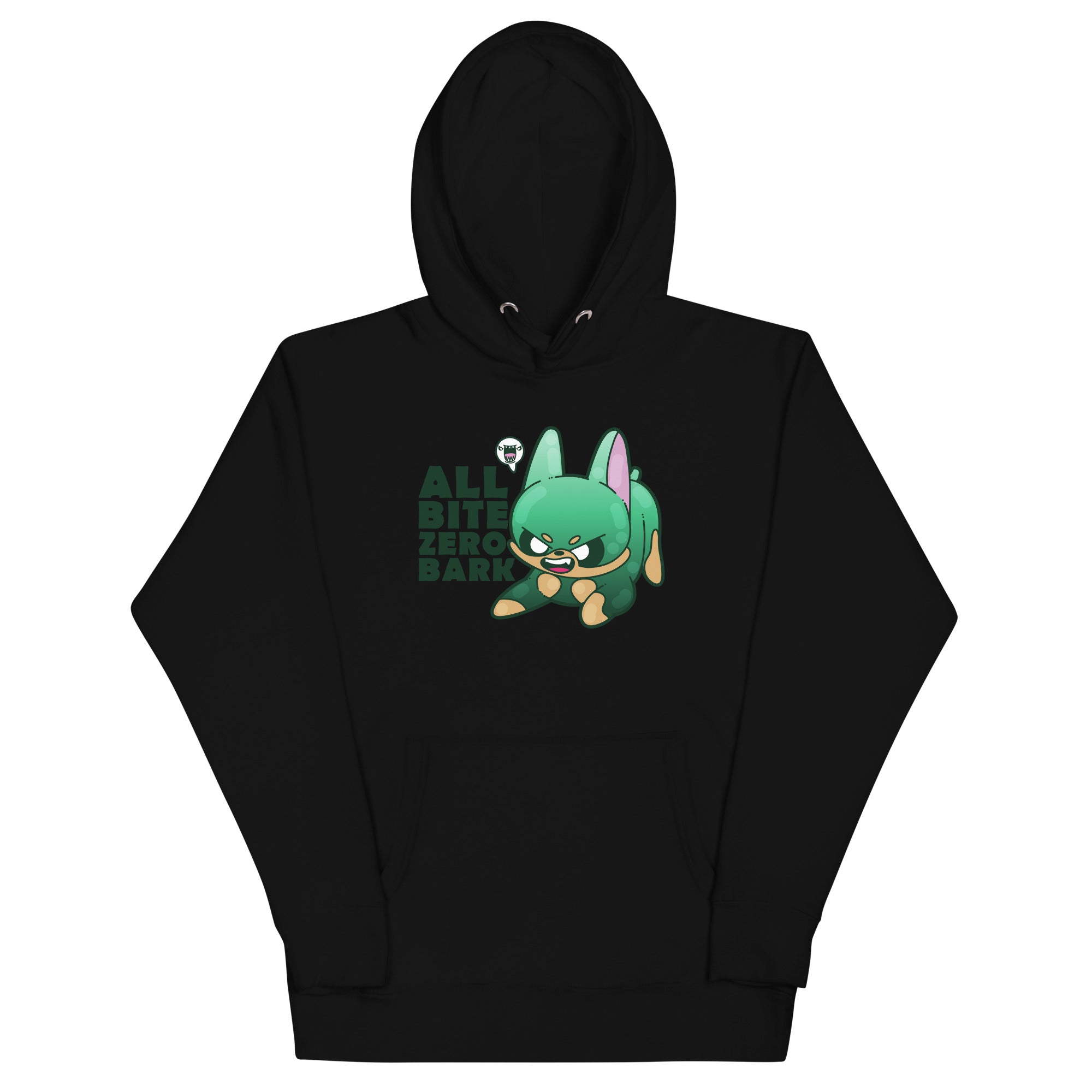 ALL BITE ZERO BARK - Hoodie - ChubbleGumLLC