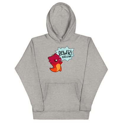 RAWR MEANS GO AWAY - Hoodie - ChubbleGumLLC