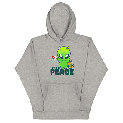 I COME IN PEACE - Hoodie - ChubbleGumLLC