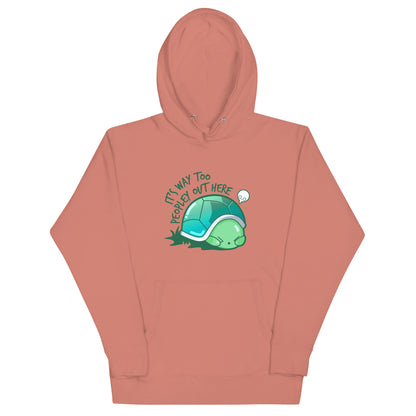 WAY TOO PEOPLEY - Hoodie - ChubbleGumLLC