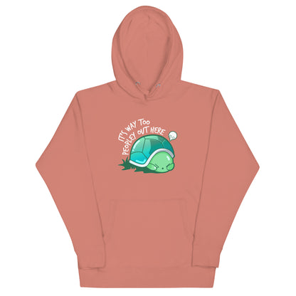 WAY TOO PEOPLEY - Modded Hoodie - ChubbleGumLLC