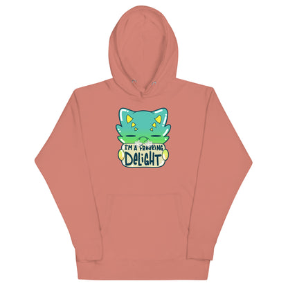 I AM A FREAKING DELIGHT - Hoodie - ChubbleGumLLC