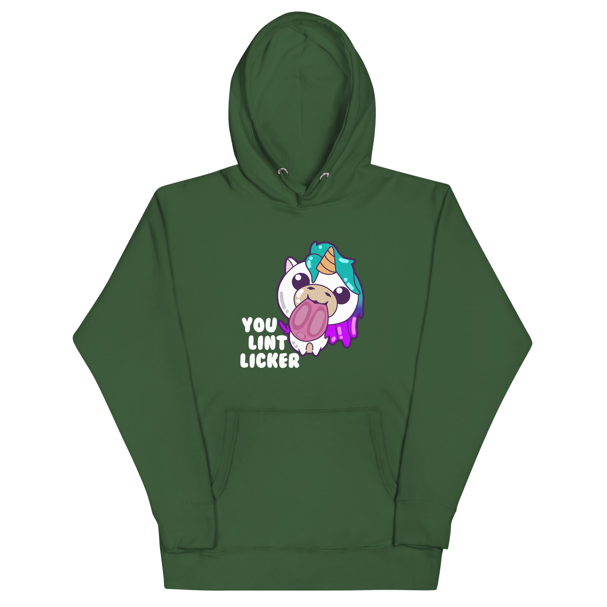 YOU LINT LICKER - Modded Hoodie - ChubbleGumLLC