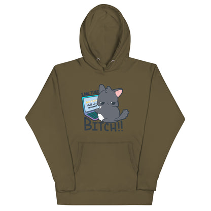 100 % THAT BITCH - Hoodie - ChubbleGumLLC