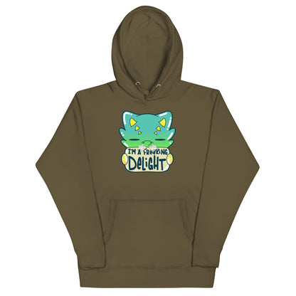 I AM A FREAKING DELIGHT - Hoodie - ChubbleGumLLC