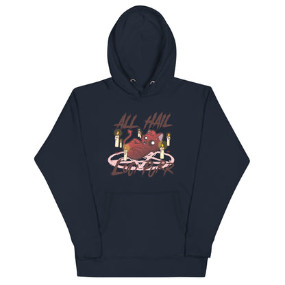 ALL HAIL LUCIPURR - Hoodie - ChubbleGumLLC