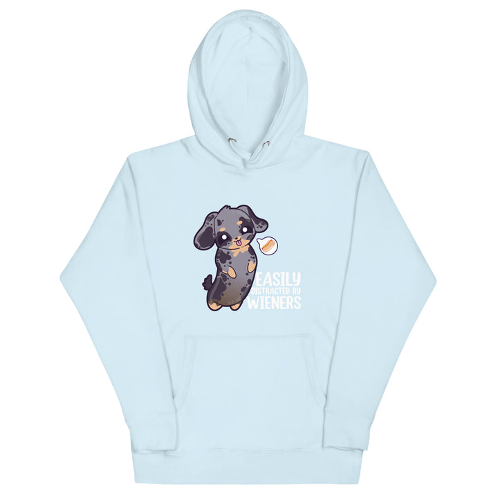 EASILY DISTRACTED BY WEINERS - Modded Hoodie - ChubbleGumLLC