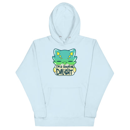 I AM A FREAKING DELIGHT - Hoodie - ChubbleGumLLC