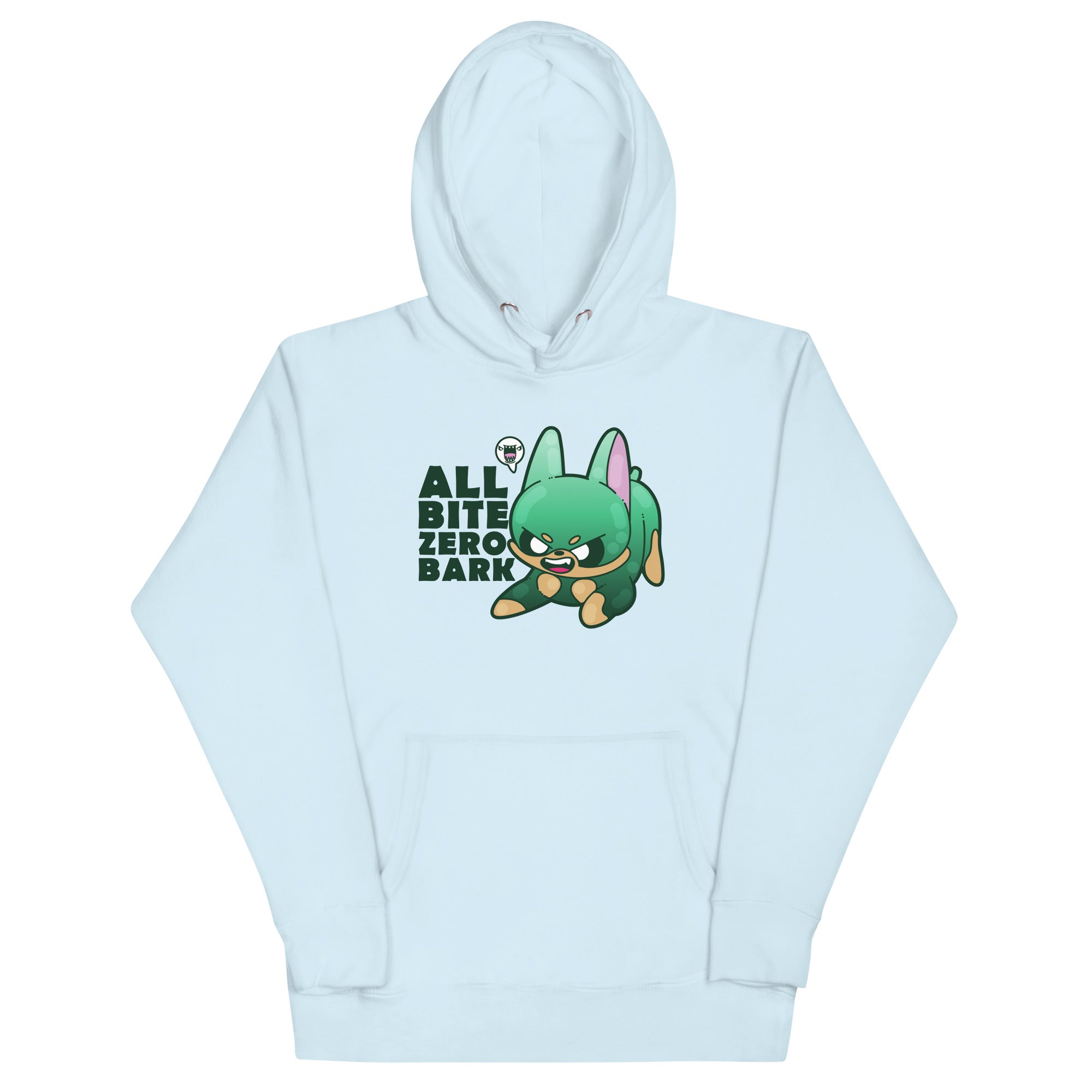 ALL BITE ZERO BARK - Hoodie - ChubbleGumLLC