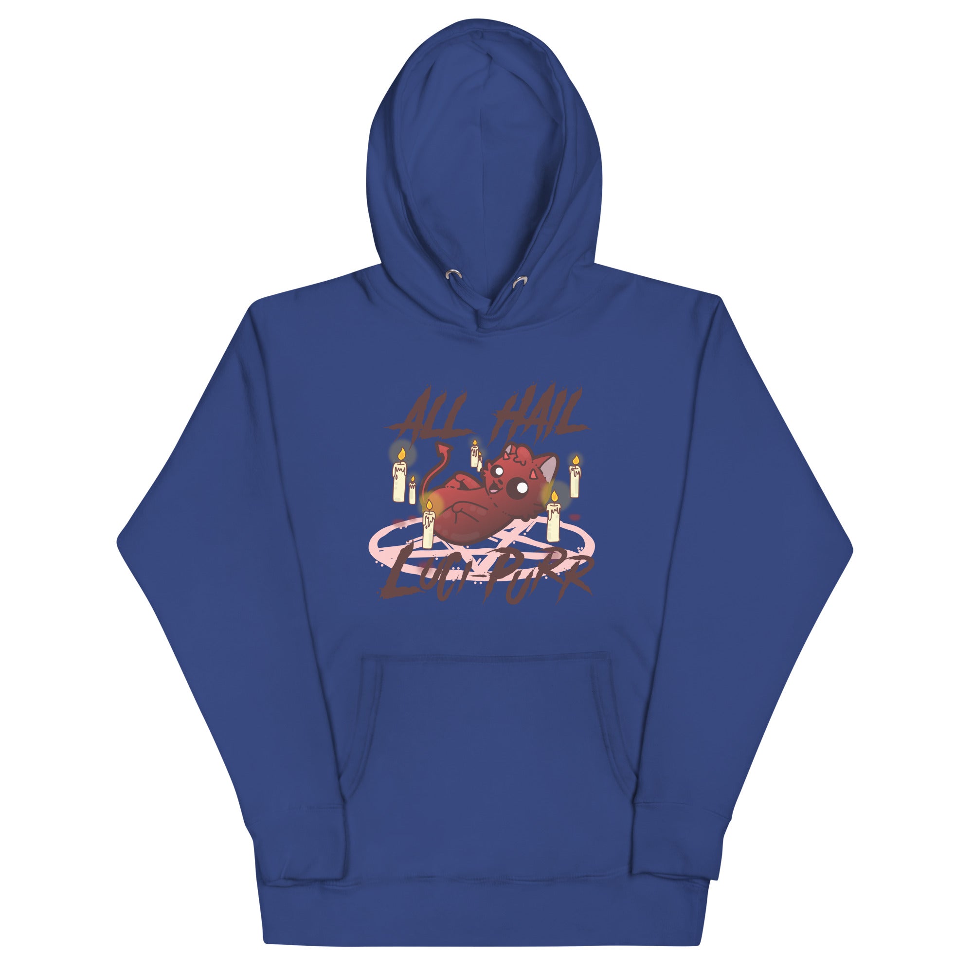 ALL HAIL LUCIPURR - Hoodie - ChubbleGumLLC