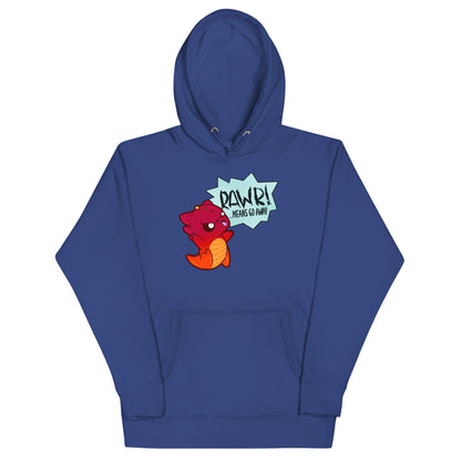 RAWR MEANS GO AWAY - Hoodie - ChubbleGumLLC