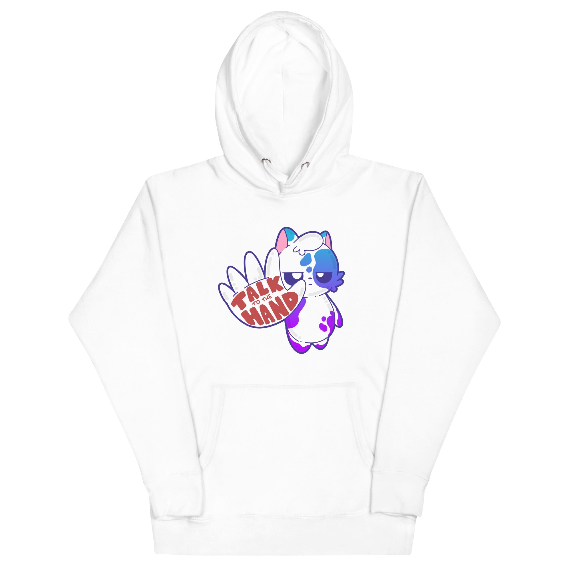 TALK TO THE HAND - Hoodie - ChubbleGumLLC