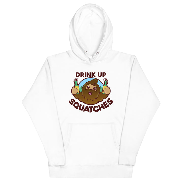 DRINK UP SQUATCHES - Hoodie - ChubbleGumLLC