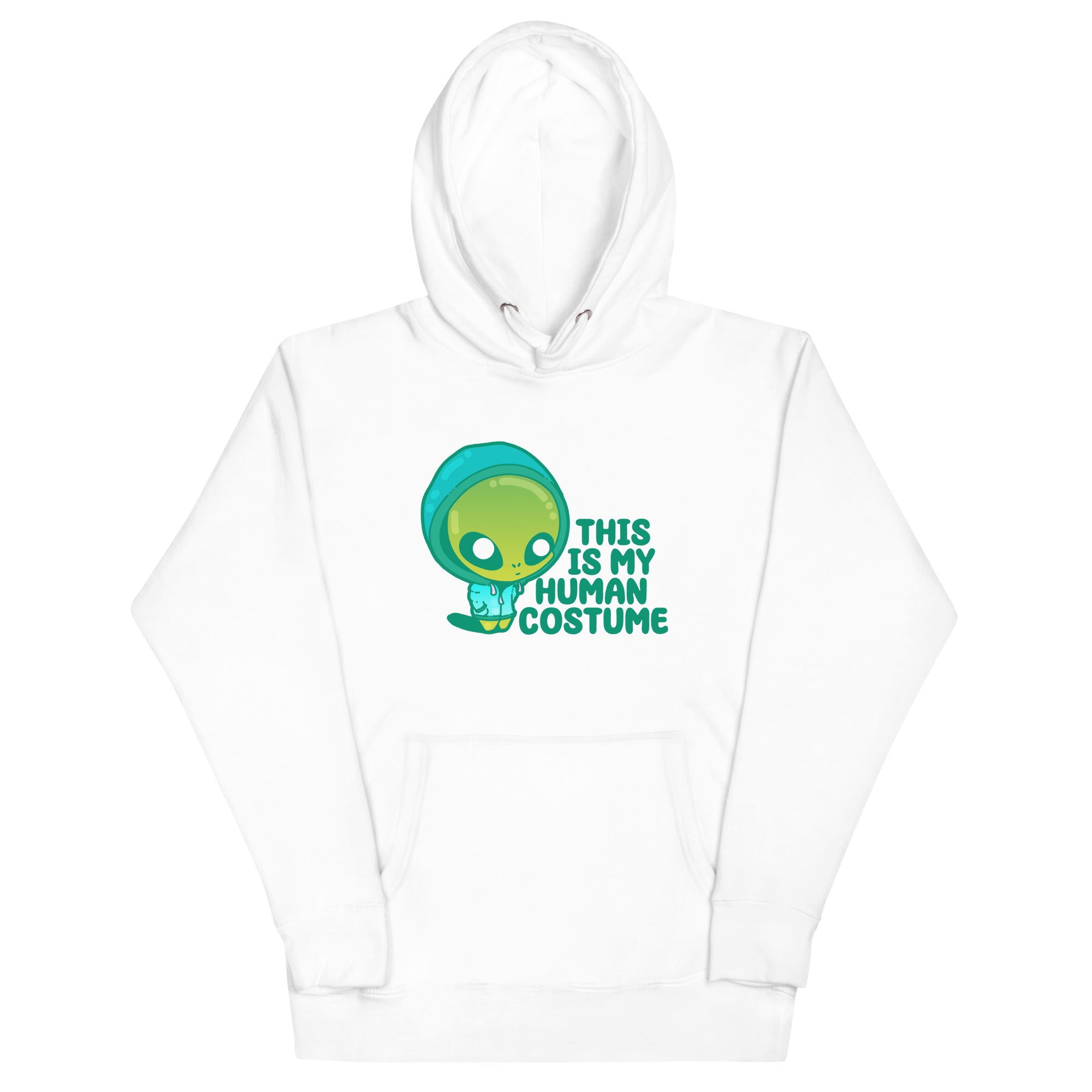 THIS IS MY HUMAN COSTUME - Hoodie - ChubbleGumLLC