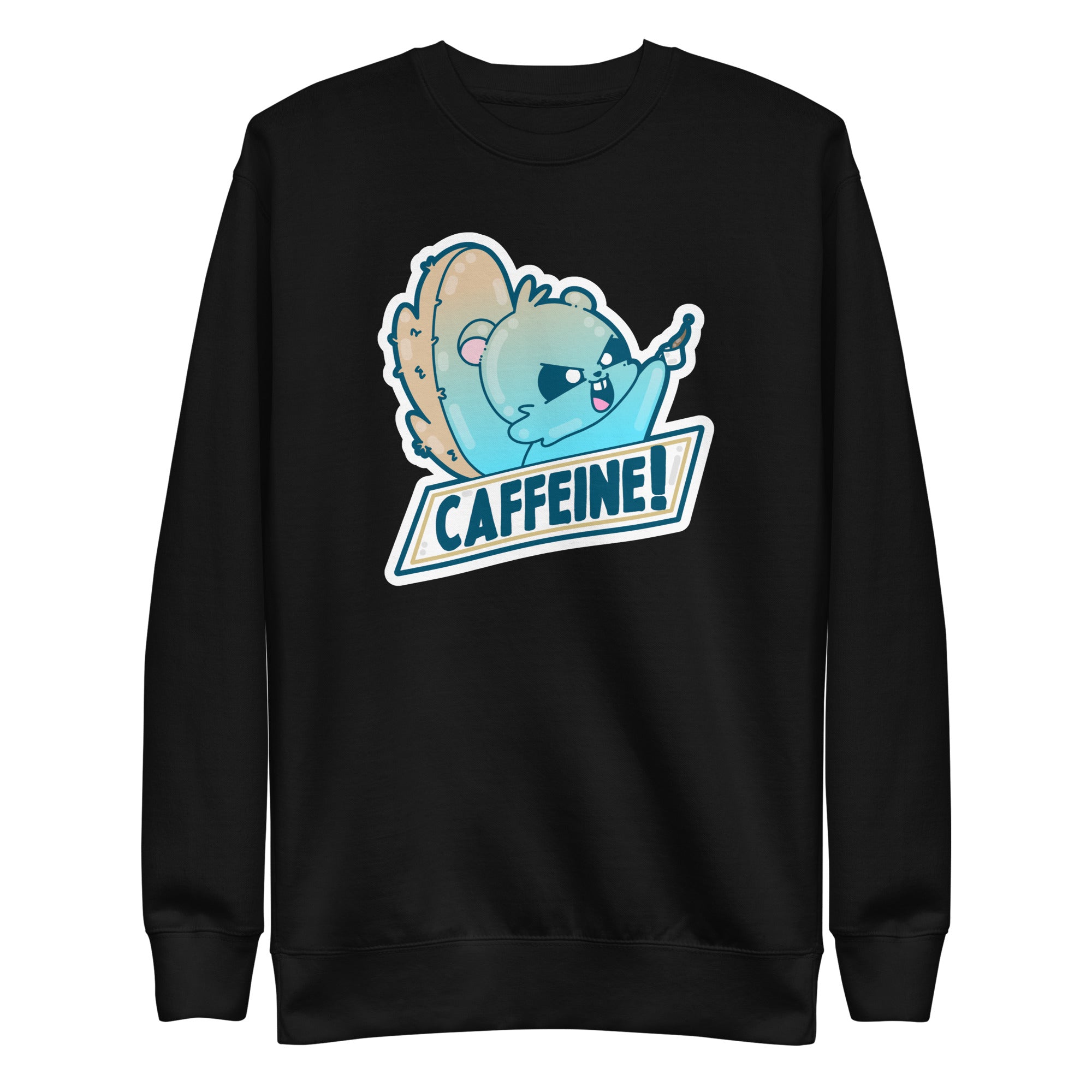 CAFFEINE - Sweatshirt - ChubbleGumLLC
