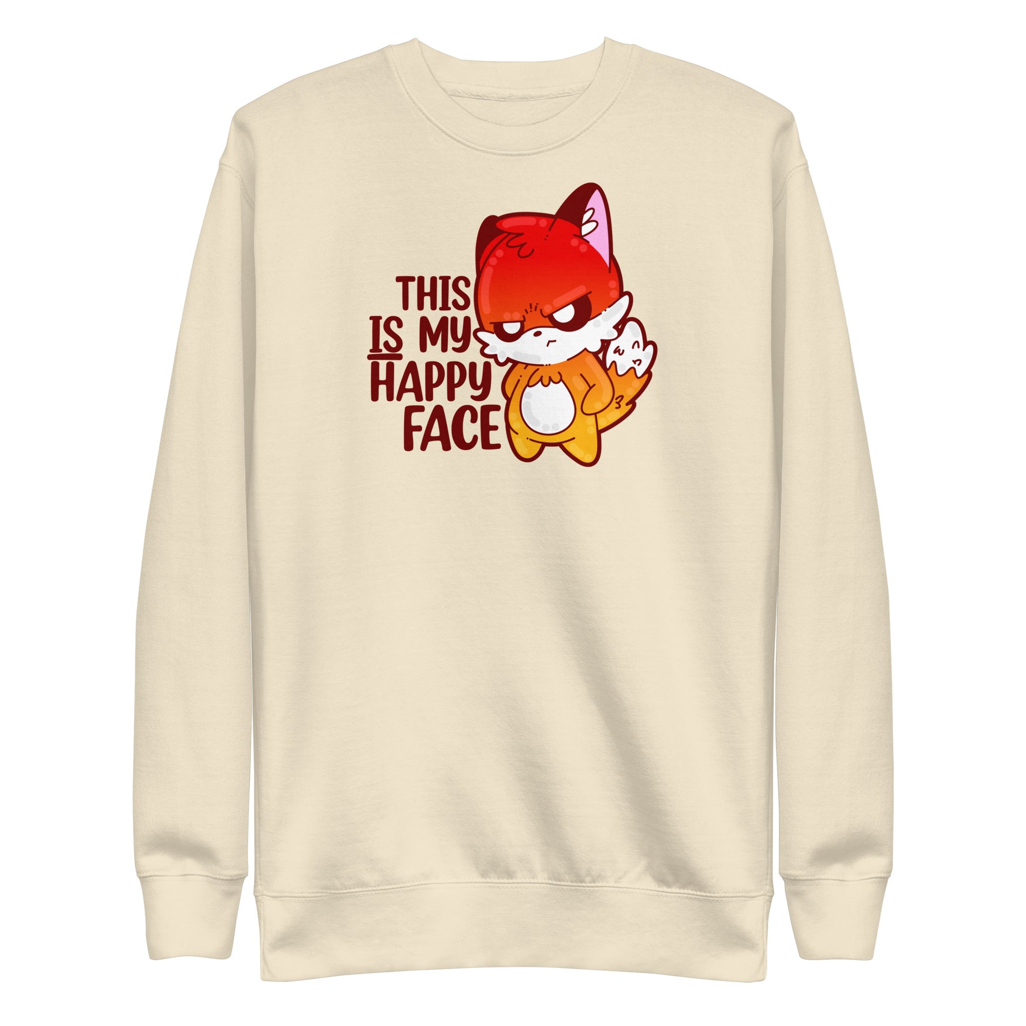 THIS IS MY HAPPY FACE - Sweatshirt