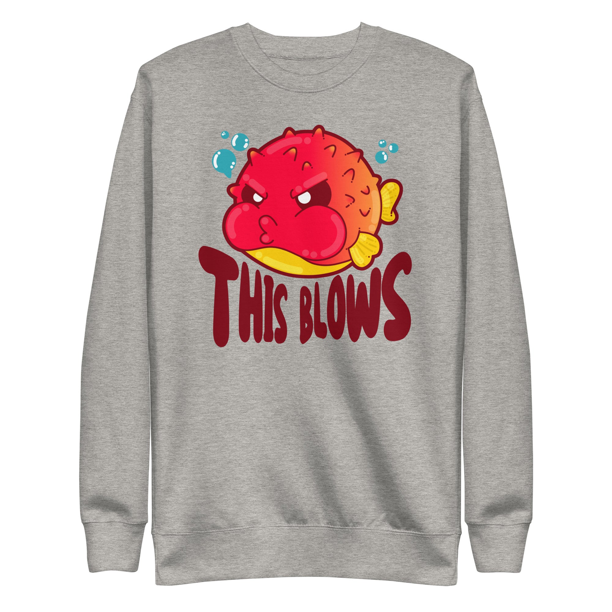 THIS BLOWS - Sweatshirt - ChubbleGumLLC