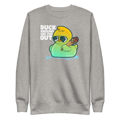 DUCK AROUND AND FIND OUT - Modded Sweatshirt - ChubbleGumLLC