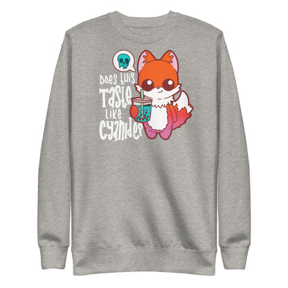 DOES THIS TASTE LIKE CYANIDE - Modded Sweatshirt - ChubbleGumLLC