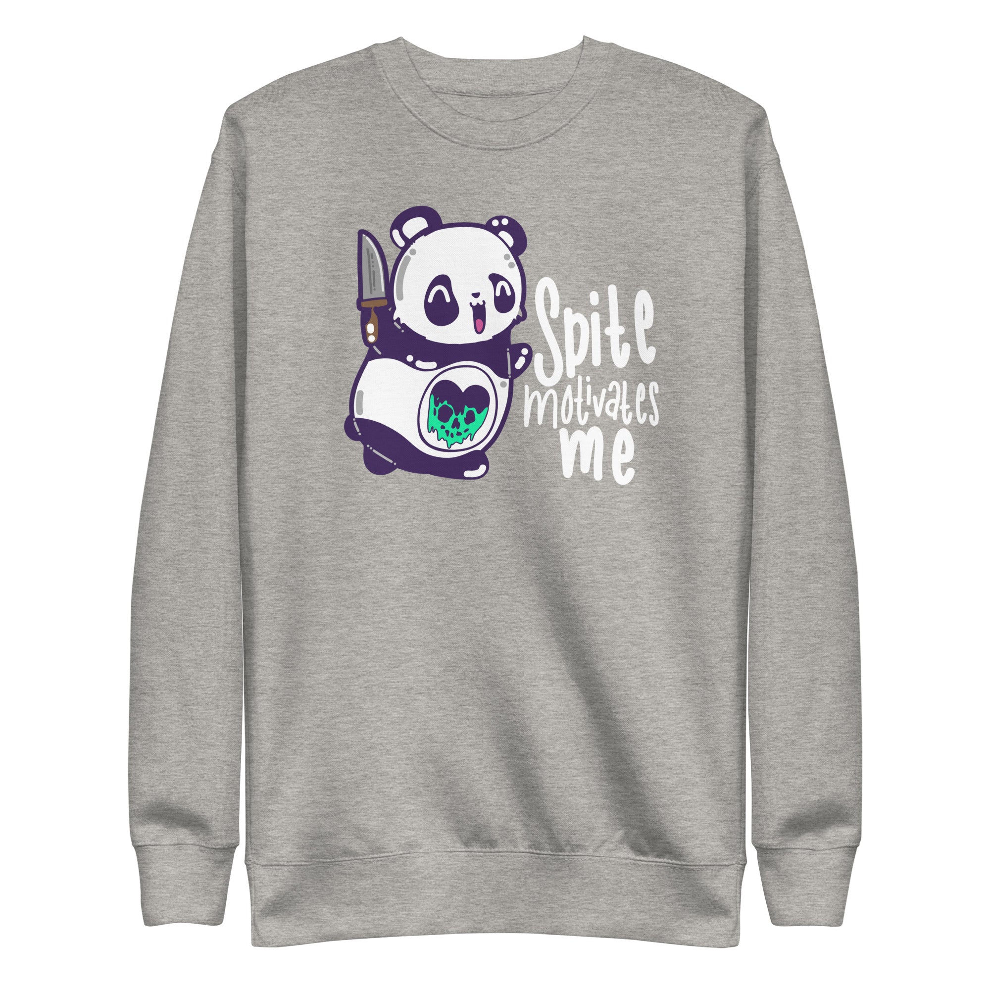 SPITE MOTIVATES ME - Modded Sweatshirt - ChubbleGumLLC