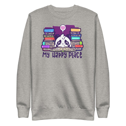 MY HAPPY PLACE - Sweatshirt - ChubbleGumLLC