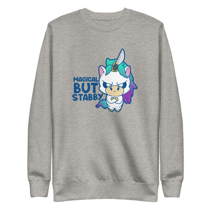 MAGICAL BUT STABBY - Sweatshirt - ChubbleGumLLC