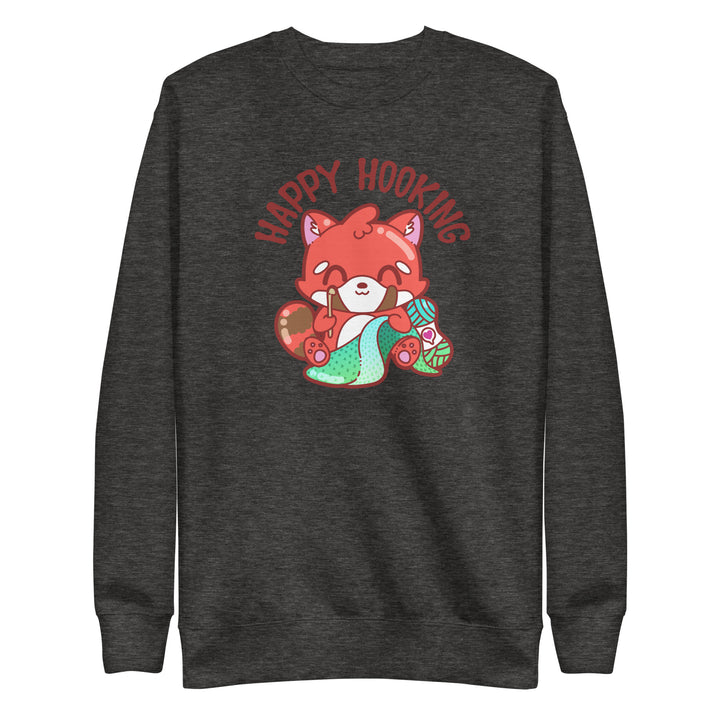HAPPY HOOKING - Sweatshirt - ChubbleGumLLC
