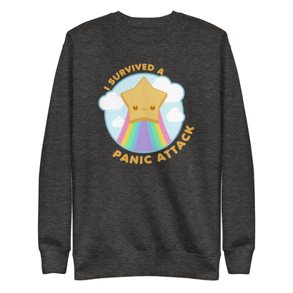 I SURVIVED A PANIC ATTACK - Sweatshirt - ChubbleGumLLC