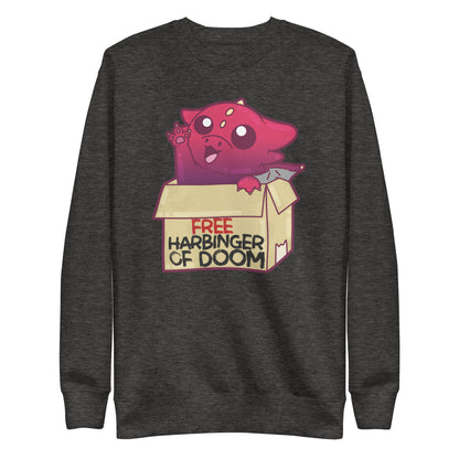 FREE HARBINGER OF DOOM - Sweatshirt - ChubbleGumLLC