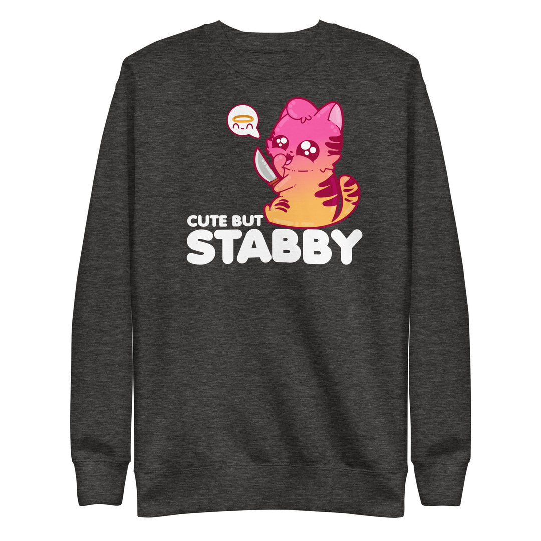 CUTE BUT STABBY - Modded Sweatshirt - ChubbleGumLLC