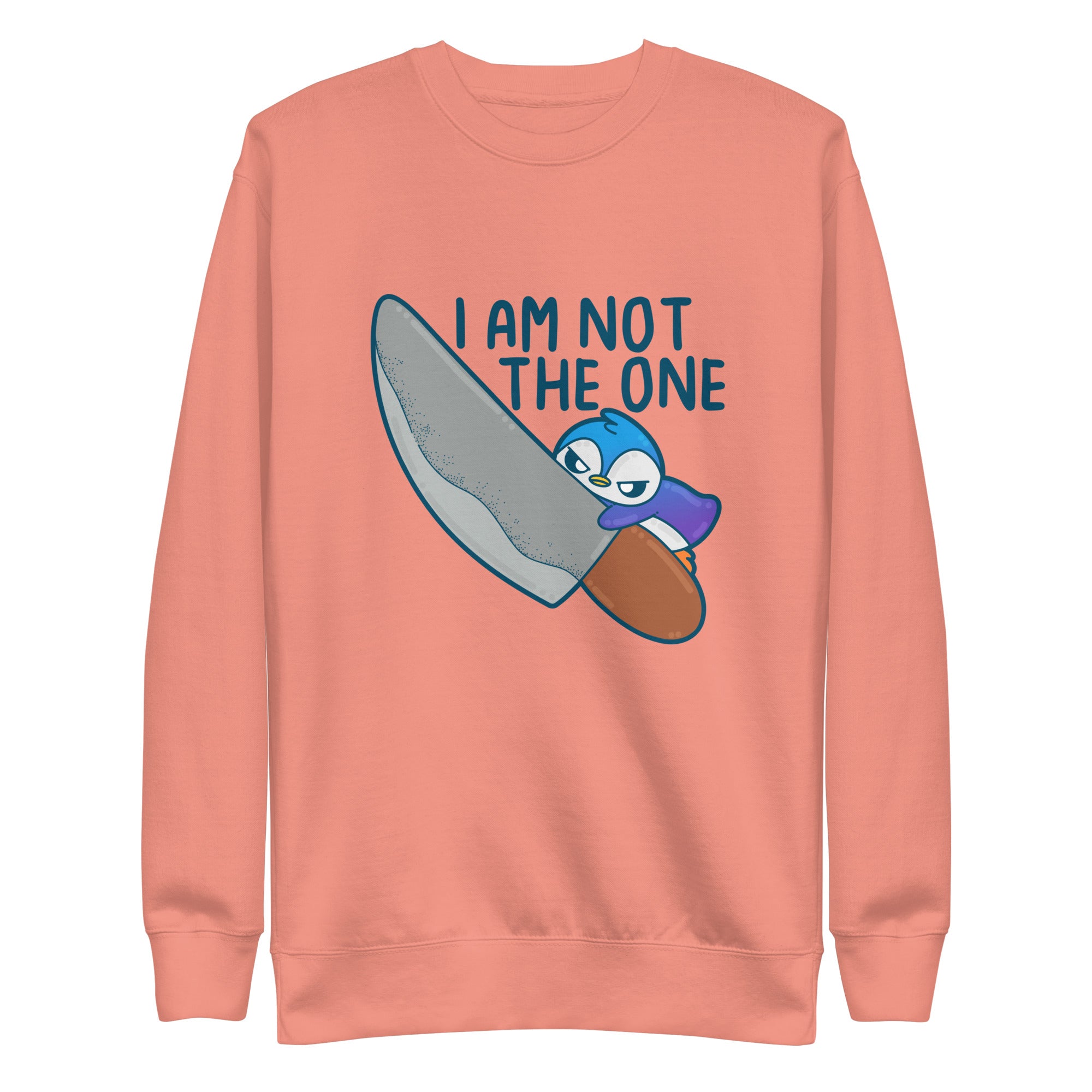 I AM NOT THE ONE - Sweatshirt - ChubbleGumLLC