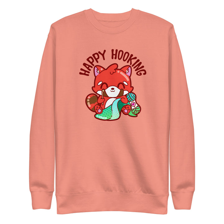 HAPPY HOOKING - Sweatshirt - ChubbleGumLLC