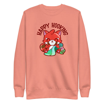 HAPPY HOOKING - Sweatshirt - ChubbleGumLLC