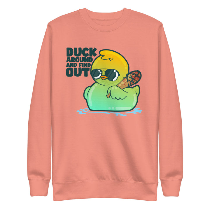 DUCK AROUND AND FIND OUT - Sweatshirt - ChubbleGumLLC