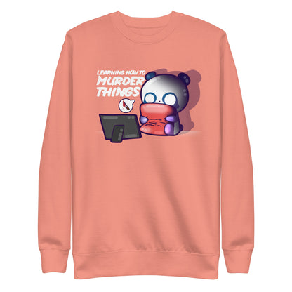 LEARNING HOW TO MURDER THINGS - Sweatshirt - ChubbleGumLLC