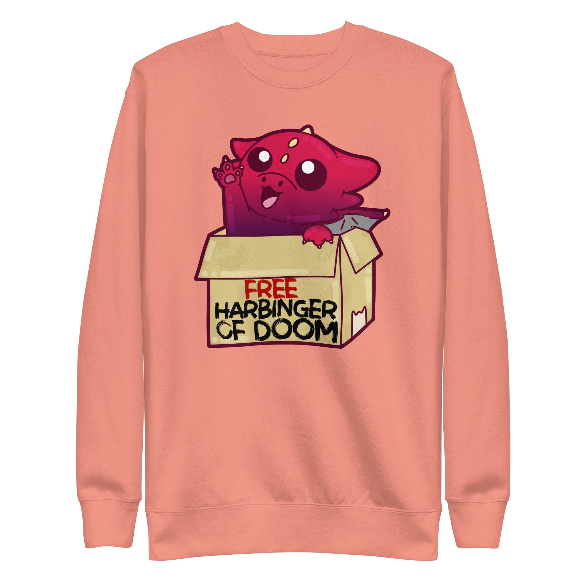 FREE HARBINGER OF DOOM - Sweatshirt - ChubbleGumLLC