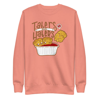 TATERS OVER HATERS - Sweatshirt - ChubbleGumLLC