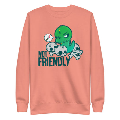 NOT FRIENDLY - Sweatshirt - ChubbleGumLLC