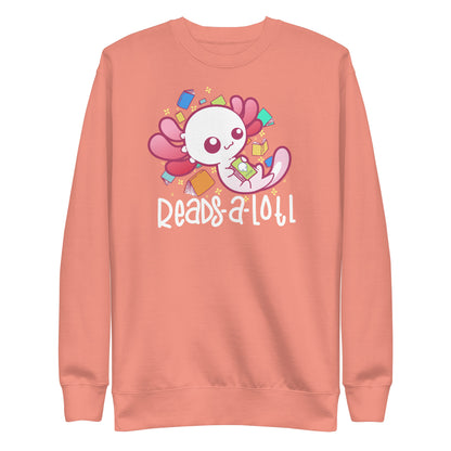 READS A LOTL - Modified Sweatshirt - ChubbleGumLLC