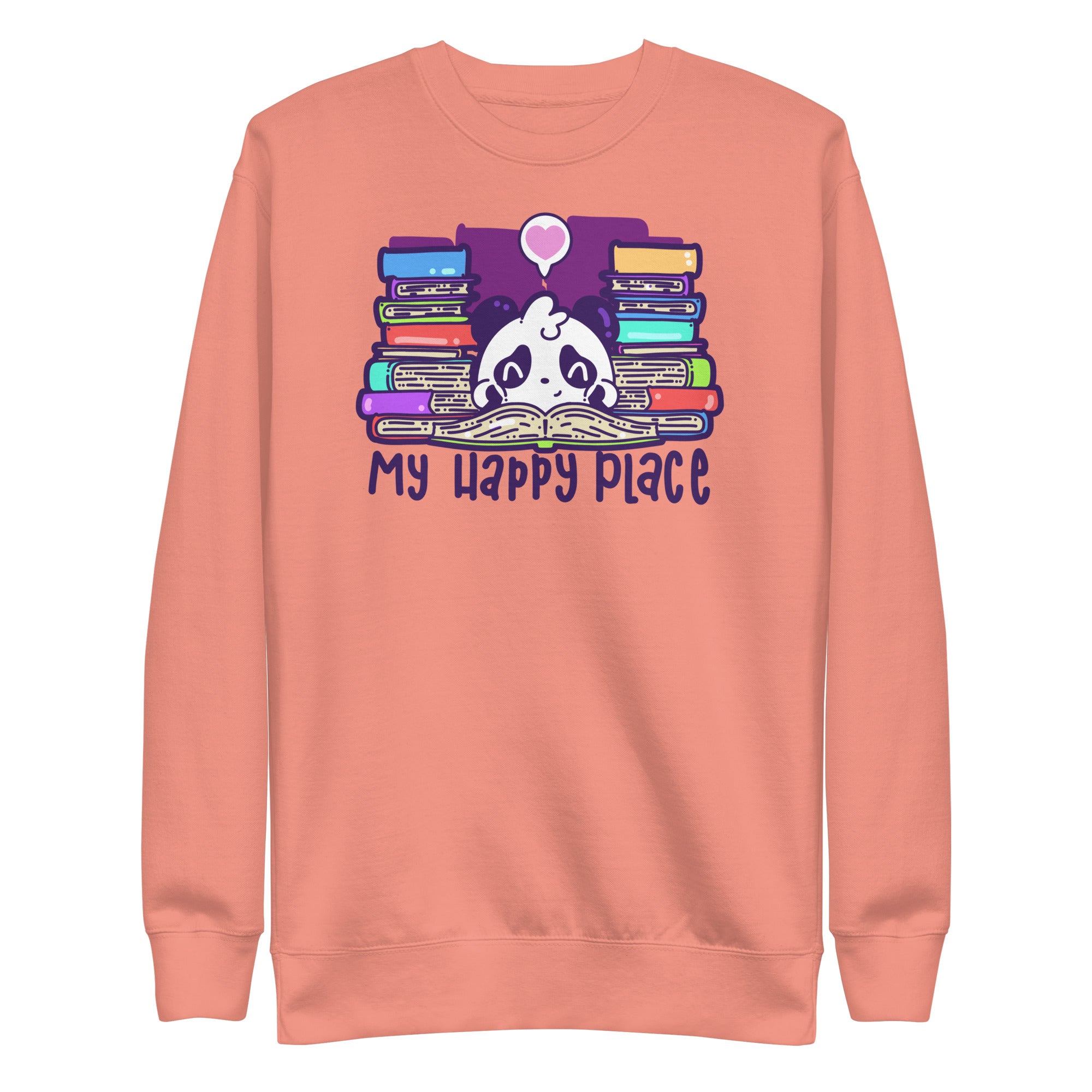 MY HAPPY PLACE - Sweatshirt - ChubbleGumLLC