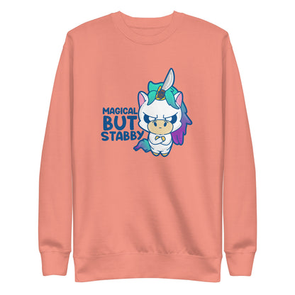 MAGICAL BUT STABBY - Sweatshirt - ChubbleGumLLC