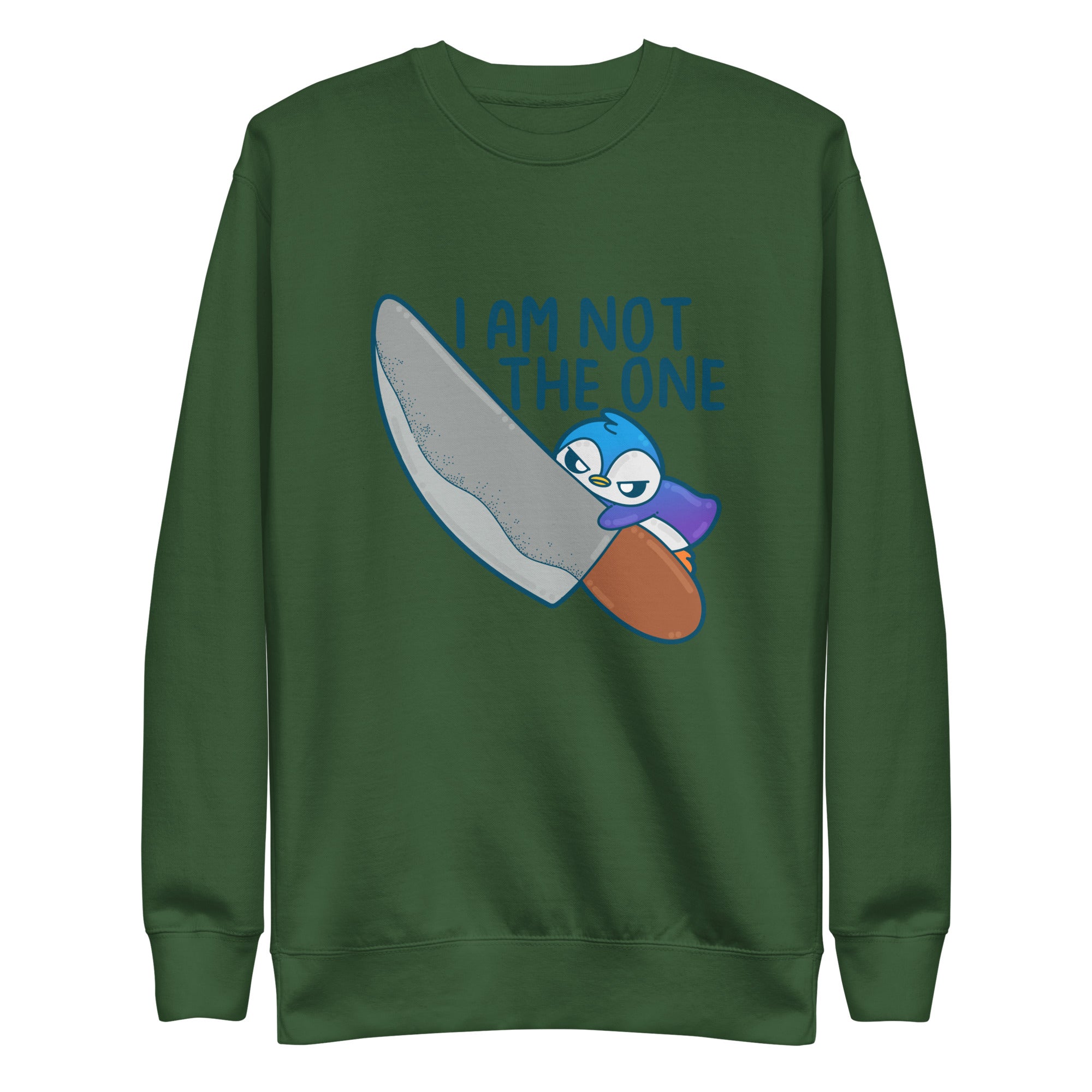 I AM NOT THE ONE - Sweatshirt - ChubbleGumLLC