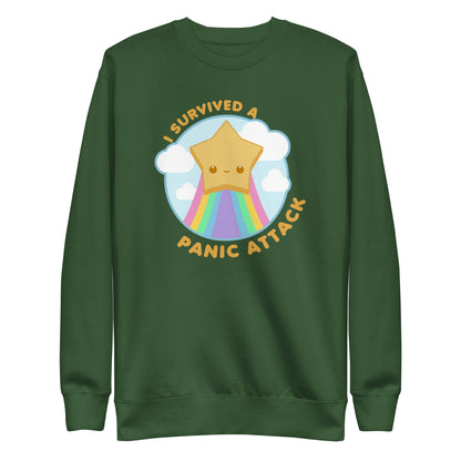 I SURVIVED A PANIC ATTACK - Sweatshirt - ChubbleGumLLC