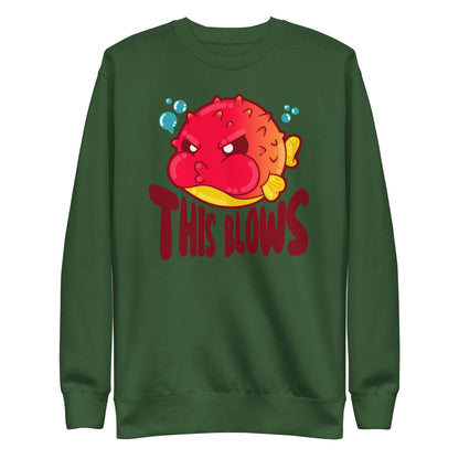 THIS BLOWS - Sweatshirt - ChubbleGumLLC